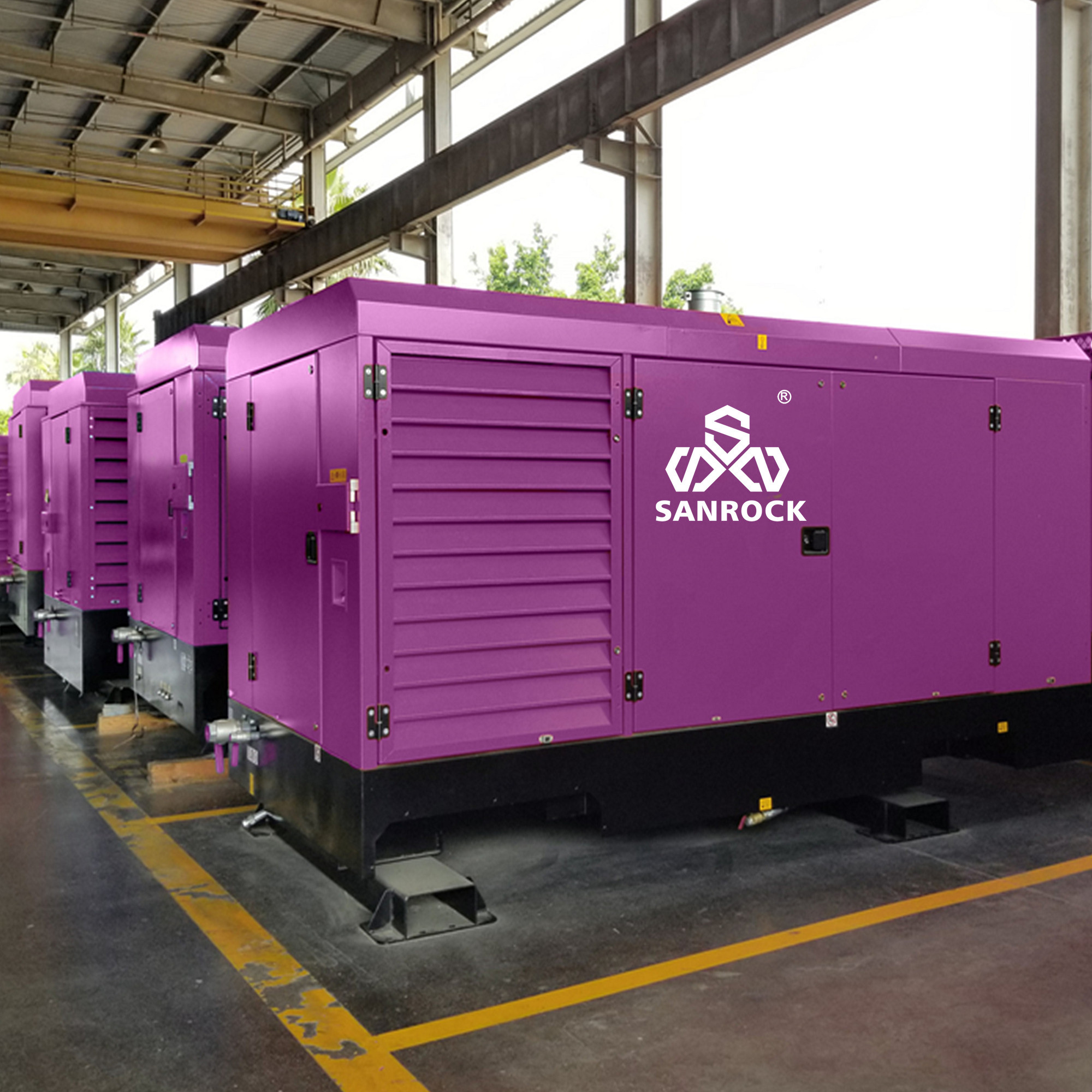 Water Well Diesel Engine 588kw Screw Air Compressor Equipment