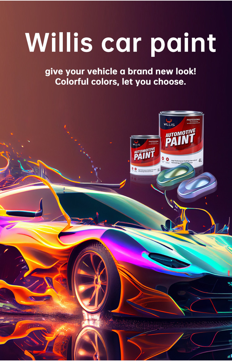 High Gloss Fast Dry Water Resistance Pearl Automotive Paint Pearl Car Paint Automotive Paint Brands