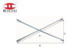 Pre Galvanized Scaffolding Cross Brace Frame Scaffolding Parts