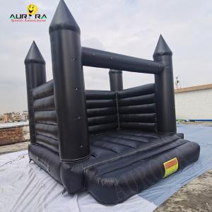 China PVC Black Inflatable Bounce House Waterproof Playground Bounce House wholesale