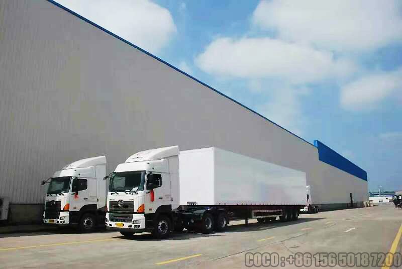 Producer Dry Van Semi Trailer with Dual Line Braking System Open Wing and Competitive