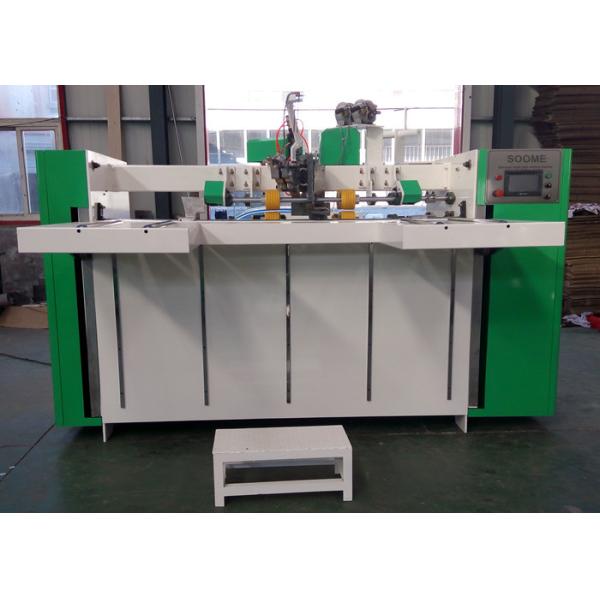 Stapling Nailing Carton Box Stitching Machine Semi Auto 600 Nails / Min