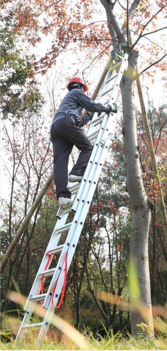 En131 10.58m 3x15 Multipurpose Aluminium Foldable Ladder