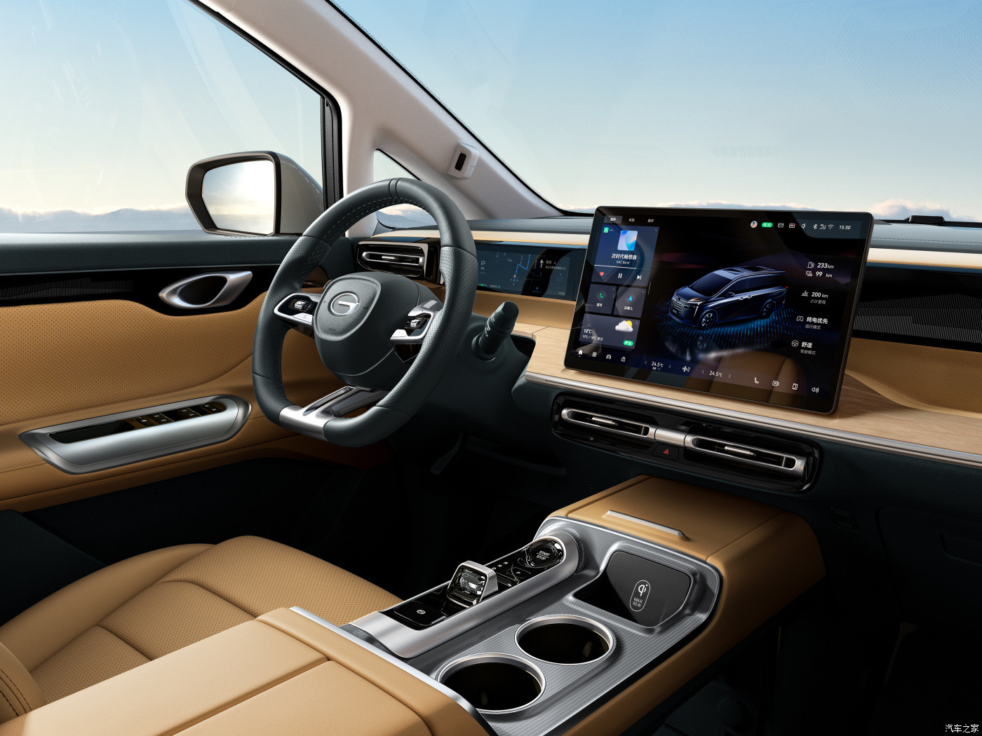 2023 GAC Trumpchi E8 PHEV 2.0T 5 Door 6 Seater MPV For Home With 1200KM Comprehensive Range