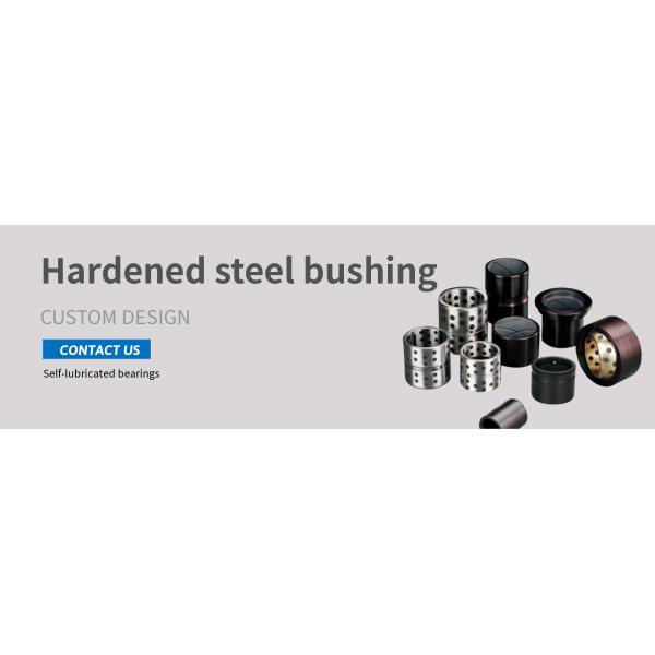 Solid bushing Hardened steel bushing material S45C