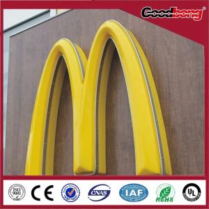 China Epoxy resin channel letter signs/acrylic vacuum forming mirror signs/metal alphabet signs wholesale