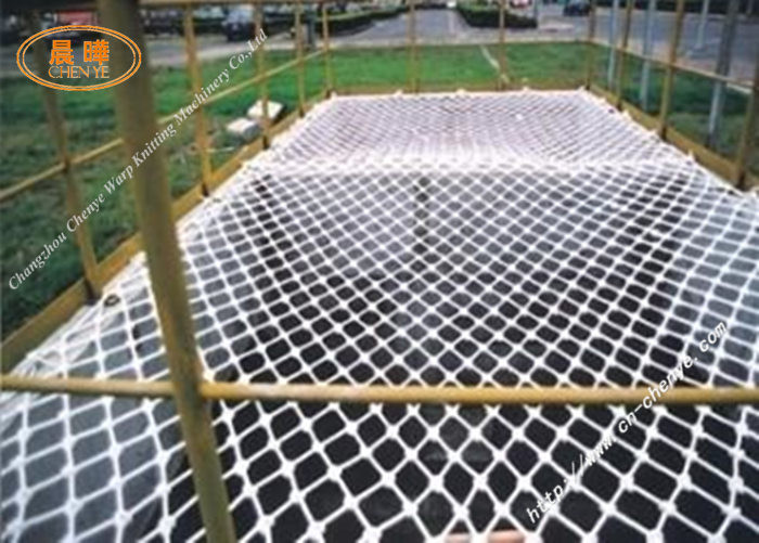 Warp Knitting Style Safety Net Machine 300-400 Kg/Day Production Capacity