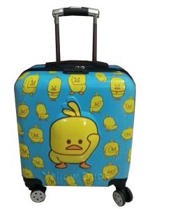 China Travel Zippered Childs Suitcase On Wheels , Multifunctional Childs Cabin Case wholesale