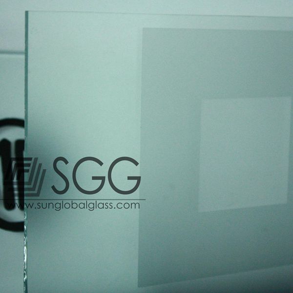 progressive etched glass panels 3mm~19mm