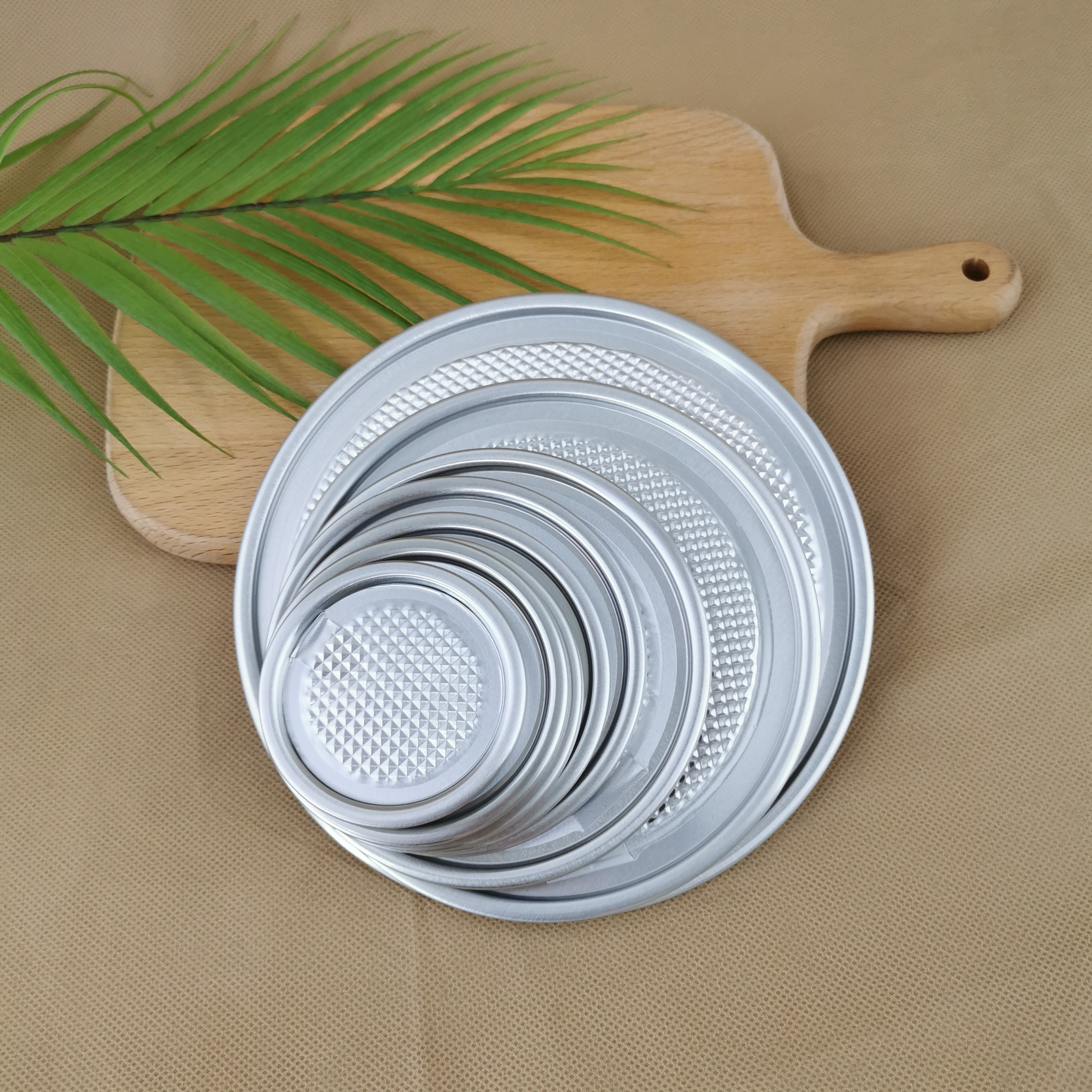 D O Shape POE 126mm Powder Easy Peel Off Lid