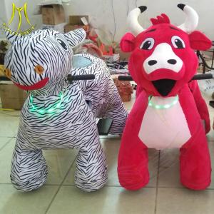 China Hansel hot selling amusement battery operated children walking plush animals wholesale