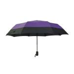 Windproof 3 Folding Automatic Travel Umbrella 97cm