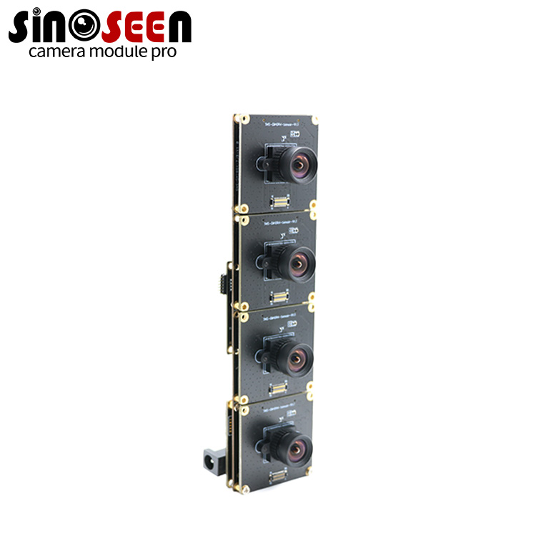 4 Lens Sync USB Camera Module AR0144 1mp Global Shutter For Machine Vision