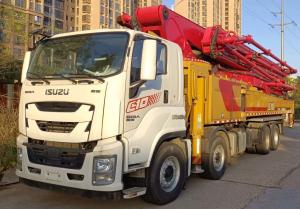China New Sany 49M Truck-mounted Concrete Pump with Isuzu Chassis wholesale