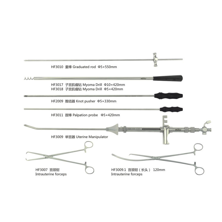 Medical Gynecology Morcellator Set Hysterecotomy Console Machine