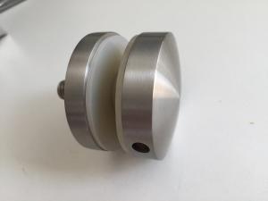 China AISI304 12mm Frosted Stainless Steel Glass Clamps wholesale