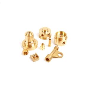 China Polishing Precision Custom Screw Nut CNC Parts Machining Brass Metal Nut wholesale