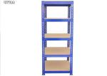 Black Grey Light Duty Warehouse Shelving , Industrial Warehouse Shelving