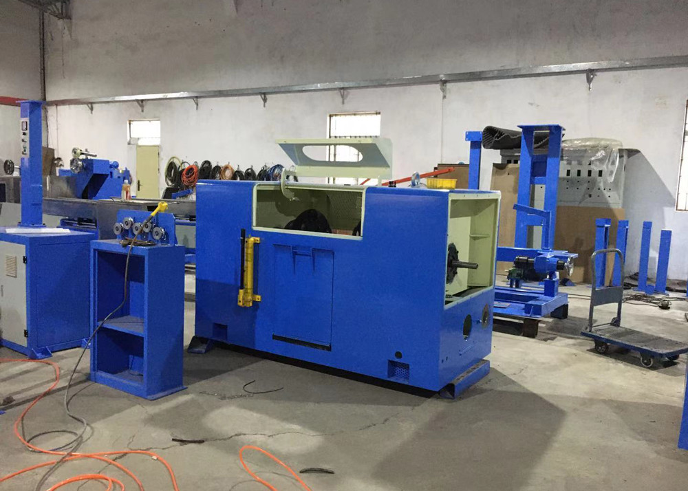 Copper Double Bunching Twisting Stranding Machine For 1.5 2.5 Electric Cable