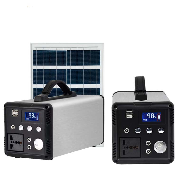 Home Outdoor 110v 220v Power Banks Solar Charging Station Portable Power Generator Solar bank 200W Power Station