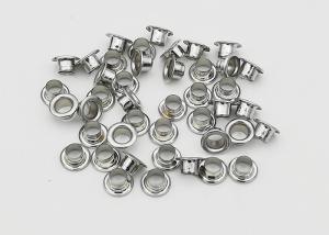 China ABLE Metal Shoelace Eyelets , Eyelets Metal Ring Corrosion Resistant Durable wholesale