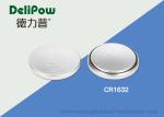 Environmental CR1632 Coin Cell Lithium Battery Heat Resistant