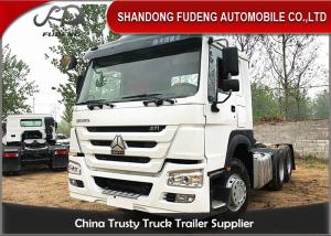 China Q345B Carbon Steel Second Hand 420HP Tractor Head Trucks wholesale