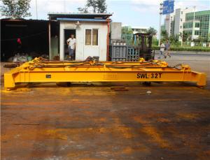 China 20 feet semi-automatic container lifting spreader frame wholesale