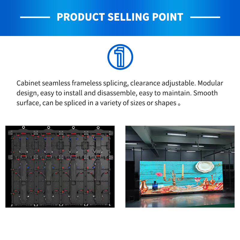 Original Indoor Rental LED Screen P2.9 P2.6 P3.91 P4.81 2.9mm Advertising LED Video Wall