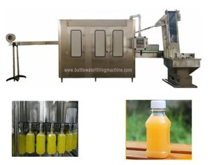 China PLC Control Plastic Bottle Automatic Litchi Juice Filling Machine wholesale