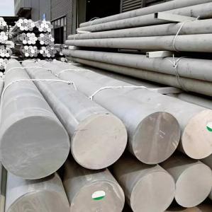 China Round Billet Aluminum rod Price 6061 t6 4m 6m Extruded Aluminium round bar wholesale