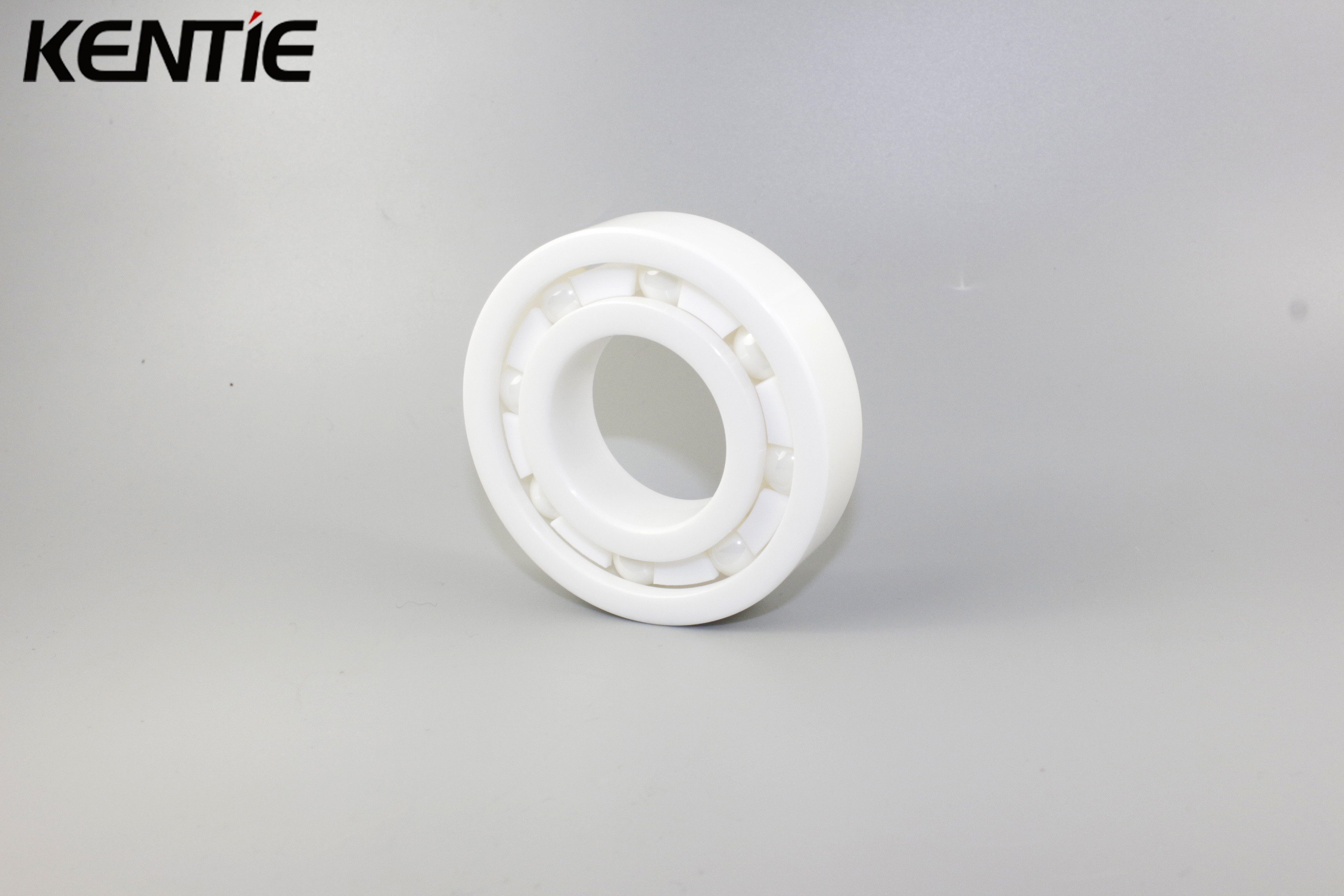 White ZrO2 Ceramic Bearing 6300 10*35*11mm For Blister Packing Machine
