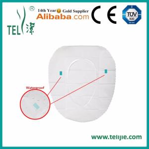China PE Film Disposable Open Front Toilet Seat Cover Waterproof wholesale