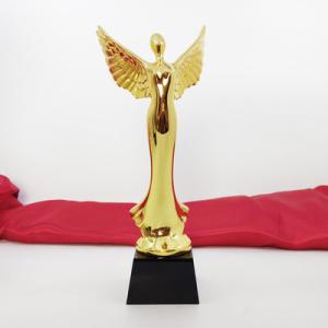 China Resin Flying Figure 285mm height Music Award Trophy With Wings wholesale