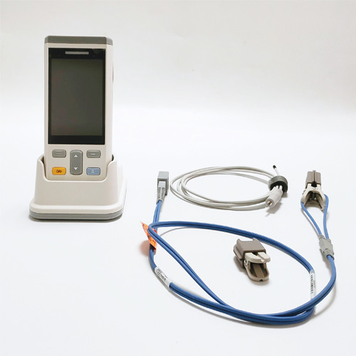 CE ISO Handheld SPO2 Pulse Oximeter 3.5 Inch TFT Veterinary Medical Equipment