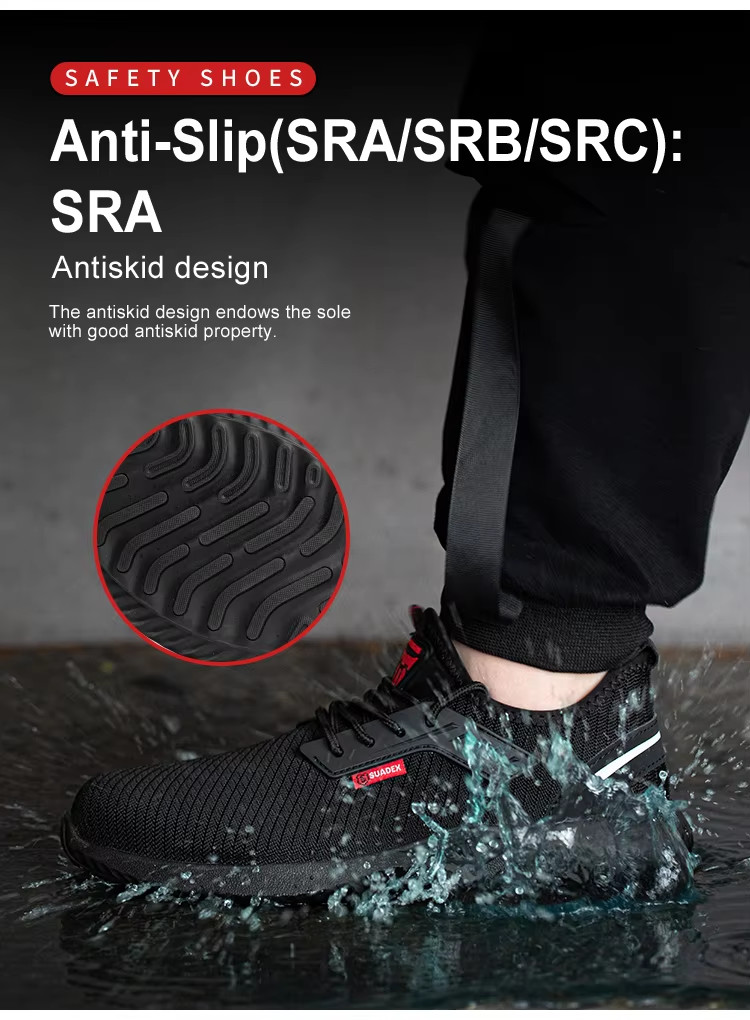 Mens Casual Steel Toe Shoes , Sport Style Safety Shoes For Men Work
