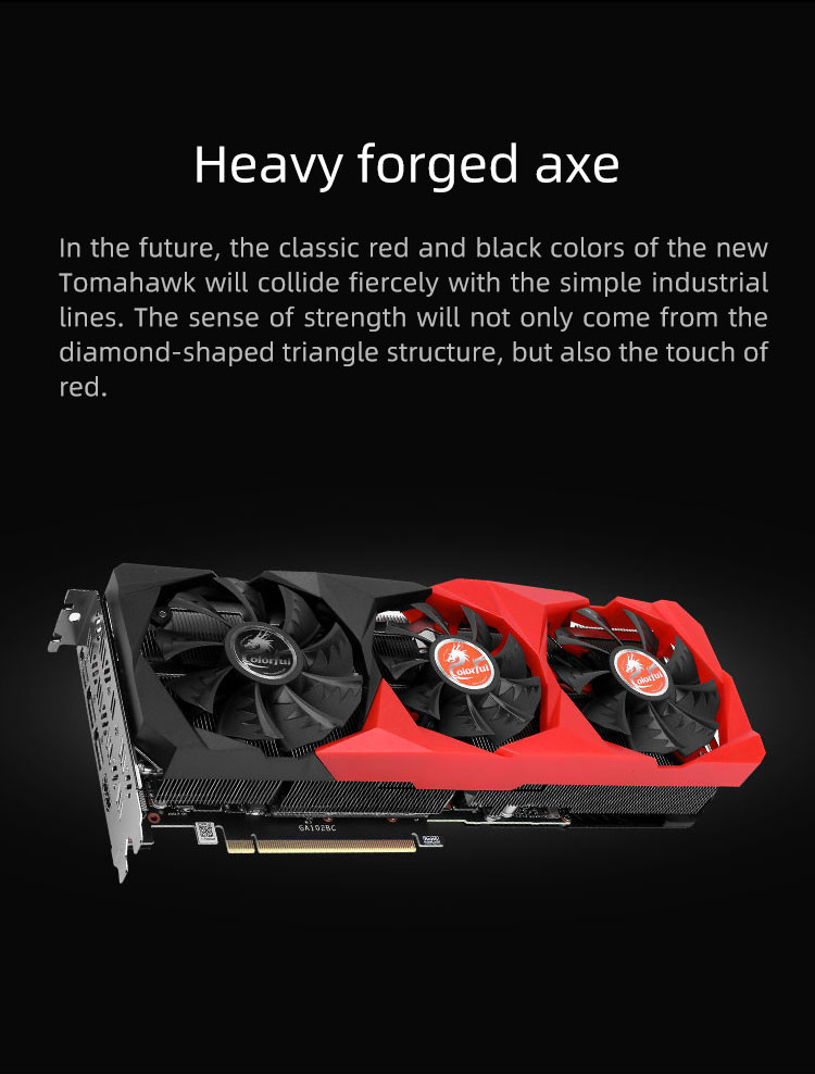Colorful Battle Ax Graphic Card RTX 3090 24GB VGA GPU Mining Game Gamer Vedio Card