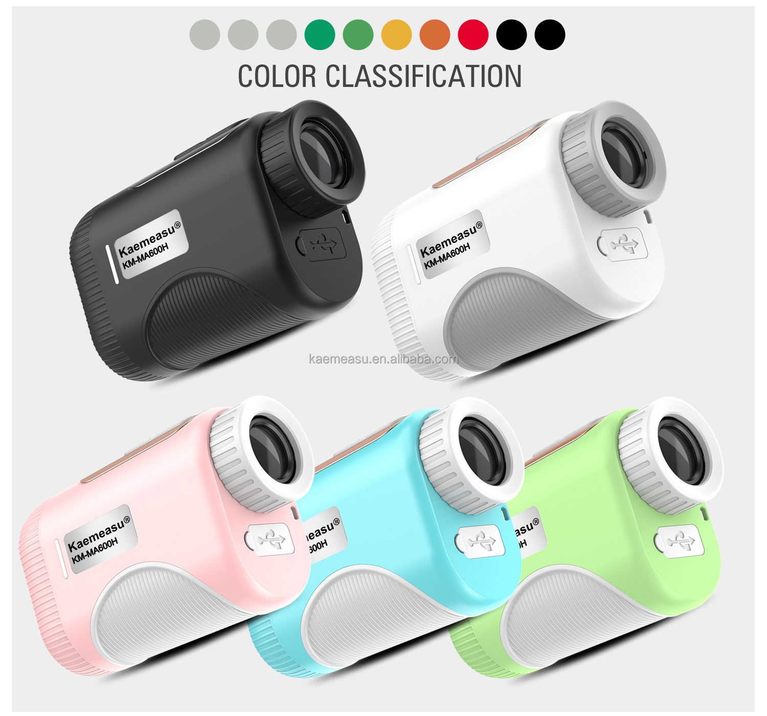 Industrial Grade Golf Laser Rangefinders Binoculars ODM 1200m Professional Golf Slope Scope with 126g Battery