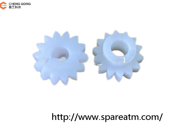 Plastic U2UT 18T Gear Atm Replacement Parts Diebold 368 ECRM Recycler