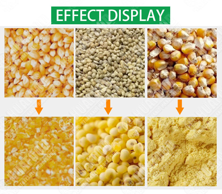 100-300kg/h Mini Automatic Rice Mill Machine Maize