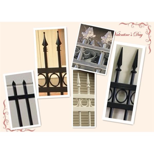 Powder Coated Automatic Driveway Gates Rot Proof For Home / Countyard