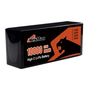 China Klesman 22.2V 6S1P 50C Lithium Polymer FPV Drone Battery wholesale