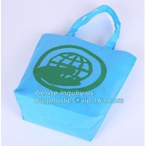 Customized polypropylene tnt white laminated non woven bag, Customized foldable