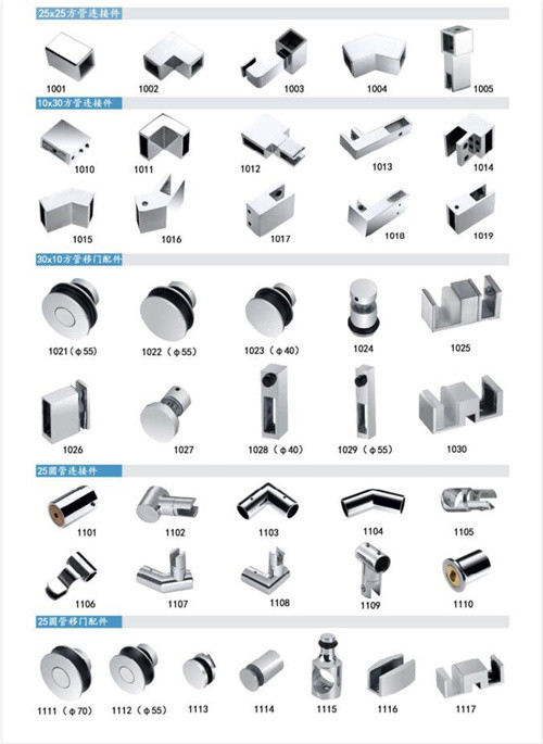 2 Bypass Door Shower Door Enclosures / Walk In Shower Enclosures Customized Size