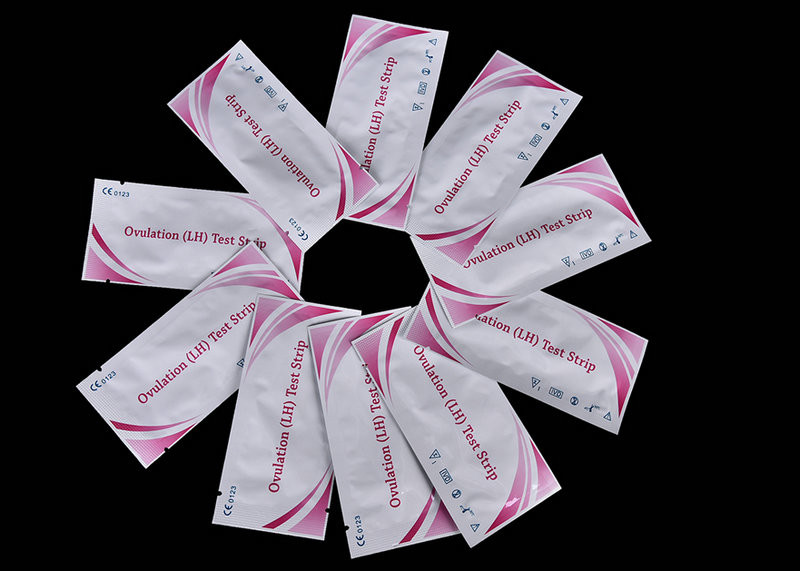 Convenient Virgin Wood Pulp Fast Read LH Ovulation Test Strips Easy To Use