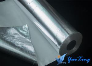 China 0.4mm Fireproof Aluminum Foil Fiberglass Cloth High Tensile Property wholesale