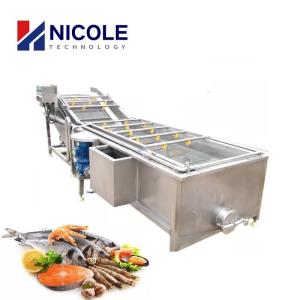 China Air Bubble Fruit Vegetable Cleaning Machine Washer Multifunctional Customized wholesale