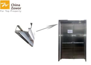 China 72''x 84'' Double Swing RHA Gal. Steel Fire Safety Door/ BS Certified/ 2 Hours Fire Rating wholesale