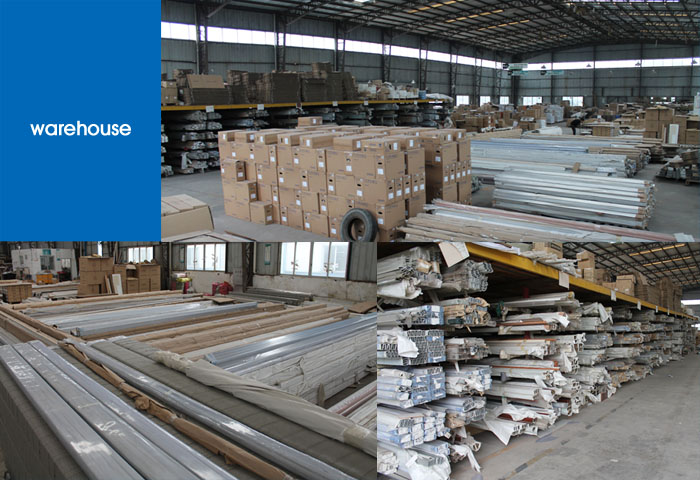 quality assurance made in China aluminum alloy frame aluminum door frame profile for kitchen cabinet