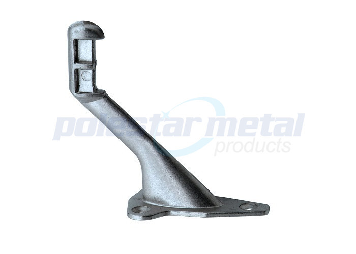 3 Inch Decorative Door Hardware Brushed Chrome Heavy Duty Handrail Brackets